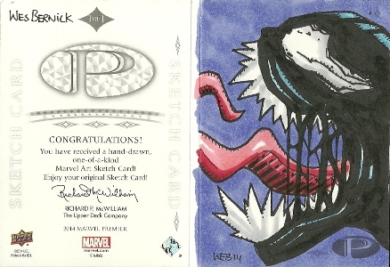 Marvel Premier Sketch Cards